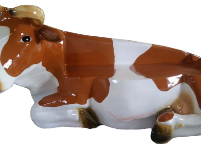 Designer Abstrakte Moderne Figur Rind Kühe Kuh Deko Garten Skulpturen Tiere Neu